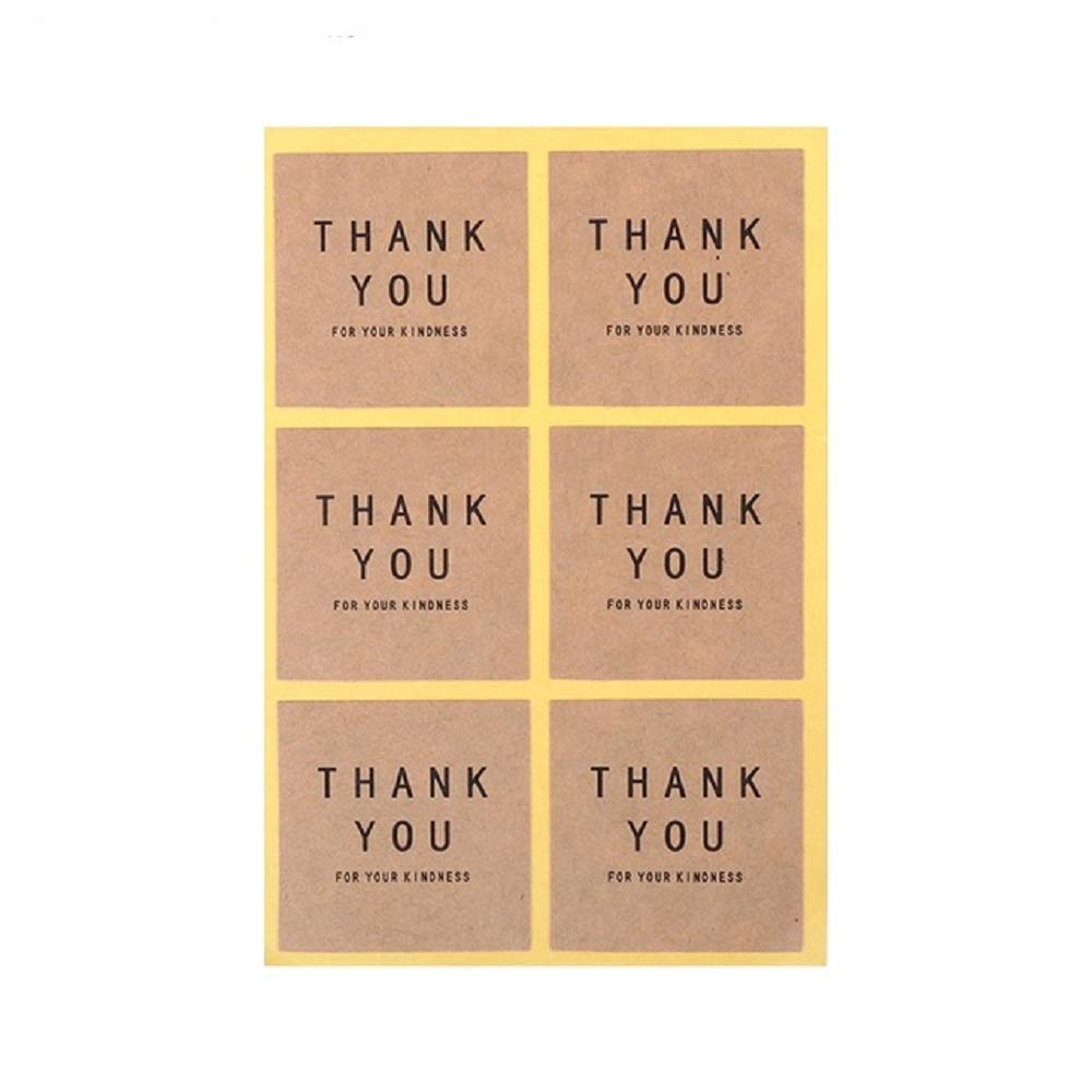 Amazon | 【InfoMine】Thank you シール 100枚 大 ギフトシール